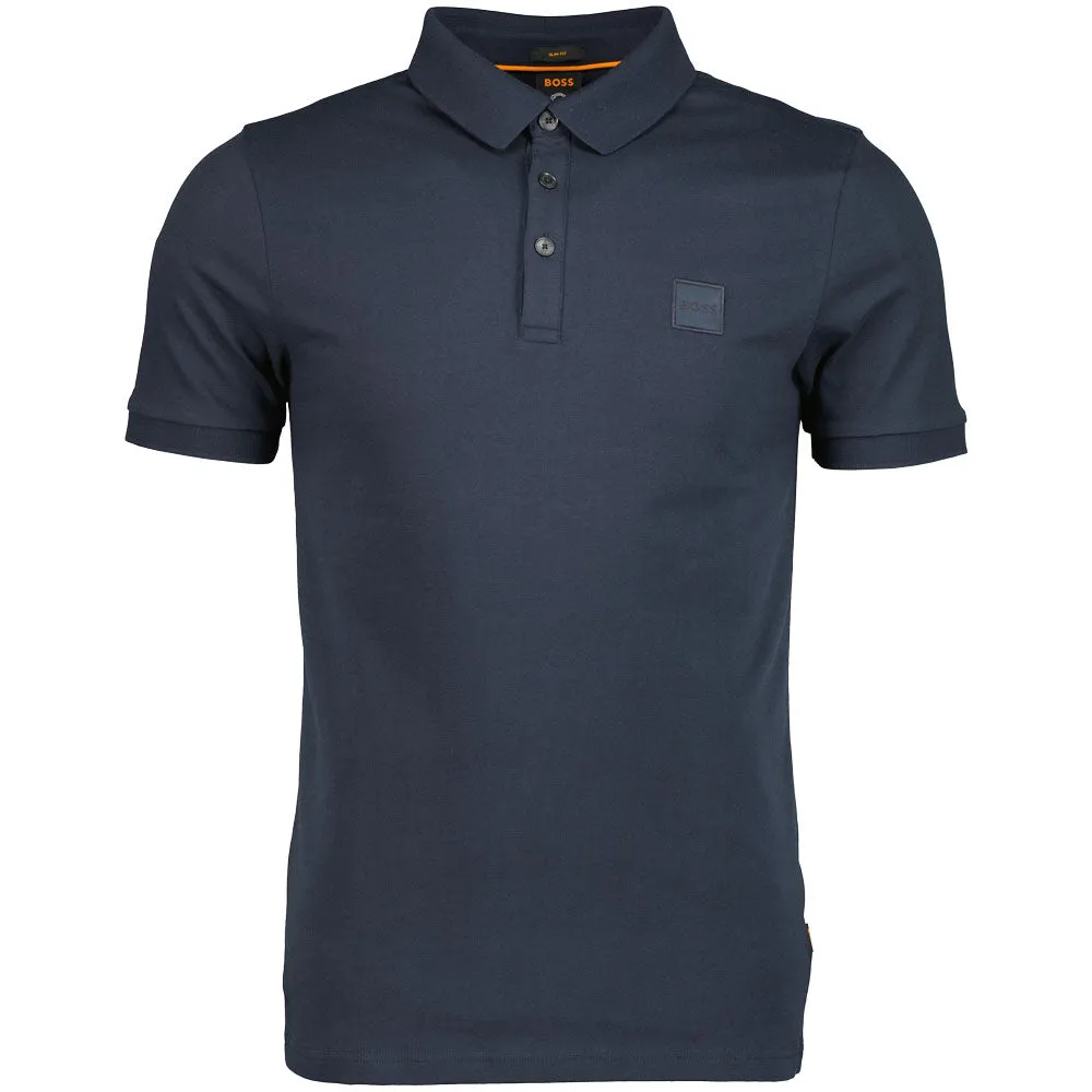 Logo Patch Polo Shirt