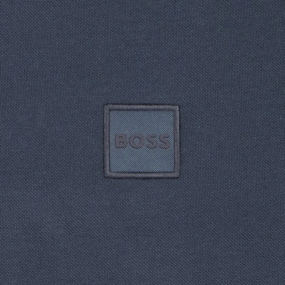 Logo Patch Polo Shirt