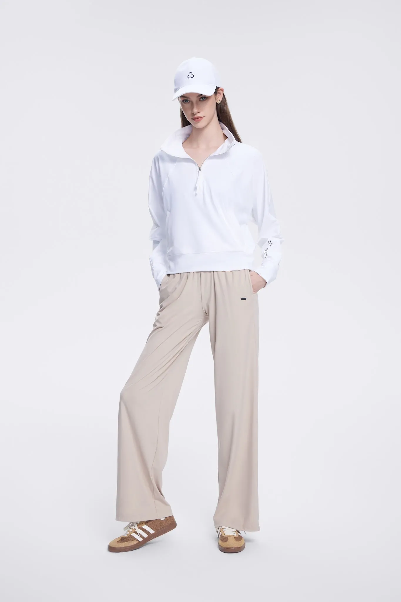 Maple Half Zip Long Sleeve