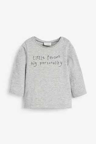 Next Rust 2 Pack Slogan Baby Boys T-Shirts