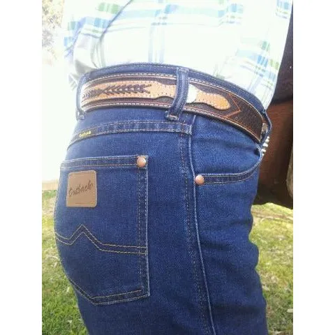 Outback Men's Stretch Jeans - 36 leg