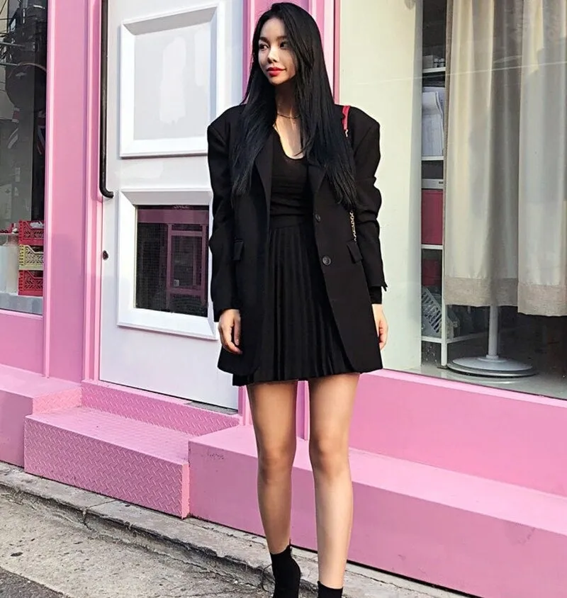 Summer Sexy Korean Style Skinny Long Sleeve Tops