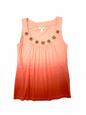Women's Women Size Medium Loft Orange female Tank Tops