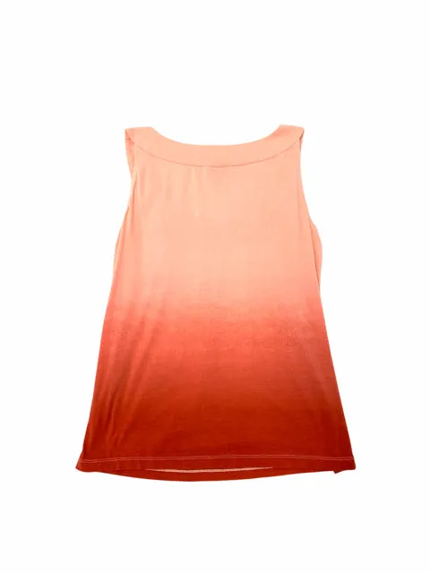 Women's Women Size Medium Loft Orange female Tank Tops